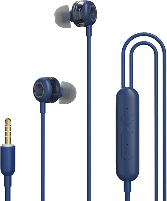 HiBy Digital XOE Wired in-Ear Headphones DLC Dynamic HiFi Earphones with MIC 3.5mm Jack