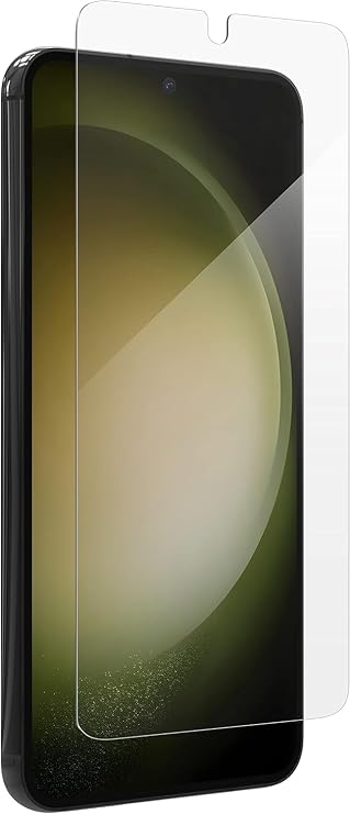 ZAGG InvisibleShield Elite Screen Protector for Samsung Galaxy S23+ Plus, Made with Hybrid Polymer, Perfect Fit, HD Clarity, Compatible with Biometric Fingerprint Scanner, Easy to Install