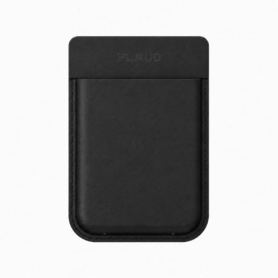 Replacement Magnetic Case for Plaud Note Pro AI Voice Recorder, Black | Protective Cover, Extra Ultra-Slim, Scratch-Resistant, Powerful Magnets for Meetings & Travel