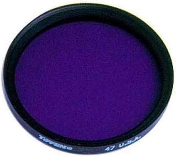Tiffen 55mm 47 Camera Lens Filter (Blue)
