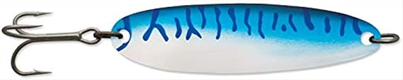Luhr Jensen 1 Krocodile (Treble Hook) Chrome/Blue Mackerel