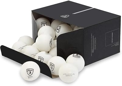 Killerspin 1-Star 40 Table Tennis Balls, 25-Pack | Regulation Size 40mm | High-Performance ABS Training Balls for Enhanced Durability and Consistent Bounce