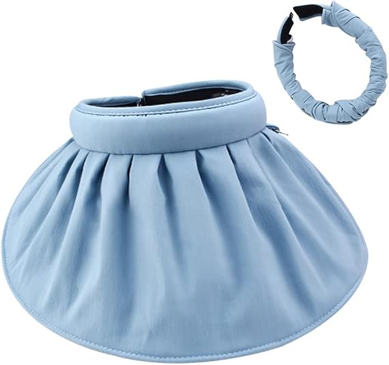 Sun Visor Hat for Women Girls Wide Brim Foldable Hat Golf Cap