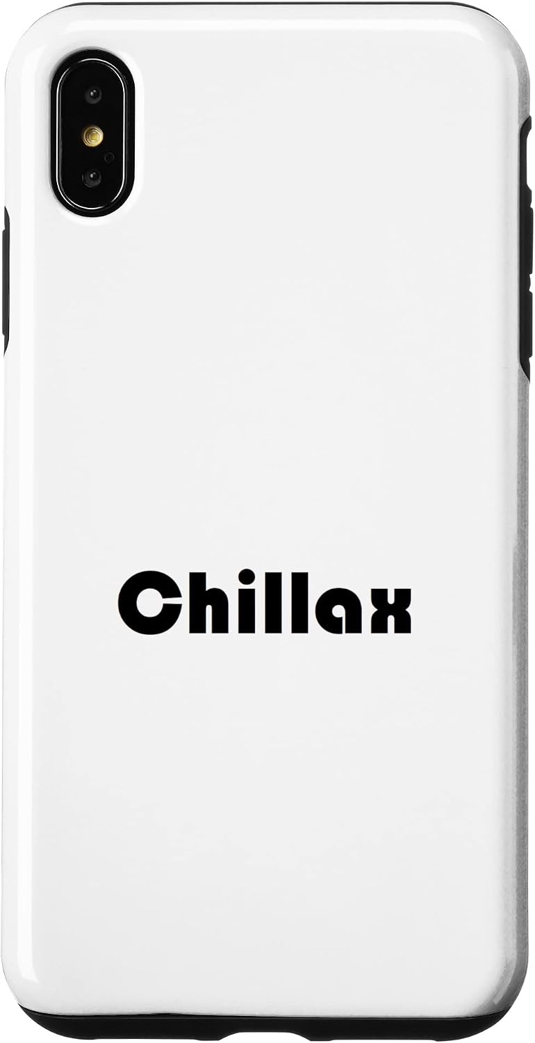 iPhone XS Max Chillax Case