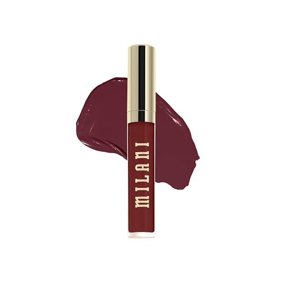 Milani Stay Put Longwear Liquid Lipstick - 12hr Matte Lip Stain - Go Off