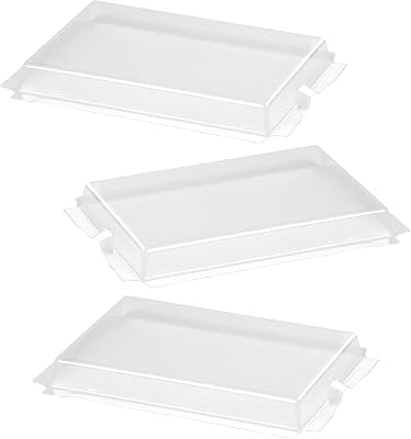 Brinsea Clear Plastic Replacement Covers for EcoGlow Safety 600 Chick or Duckling Brooder, Fit Over Plate for Easy Cleaning, Pack of 3