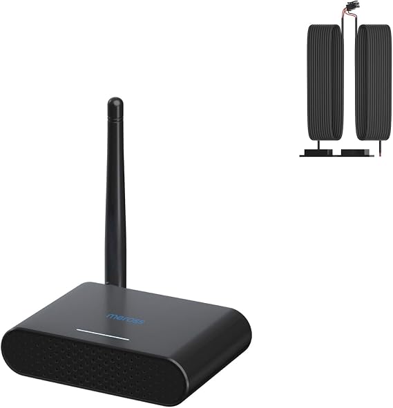 meross Smart Garage Door Opener Remote with External Antenna, Up to 3 Single Doors