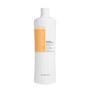 Fanola Nutri Care Restructuring Shampoo - Milk Protein Repair Shampoo for Dry Damaged Hair - Hydrating Nourishing Cleanser for Chemically Treated Hair (33.8 Fl Oz)