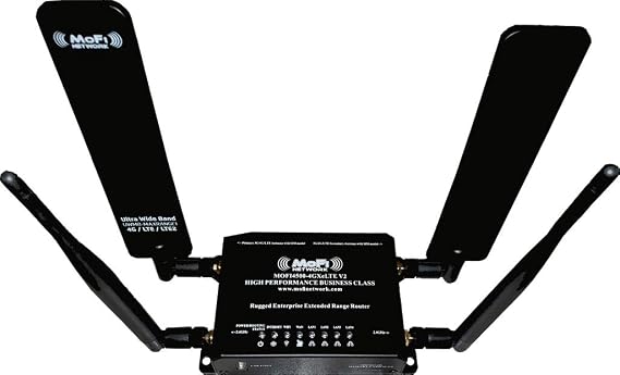 MoFi Cellular Routers 4G LTE & 5G WiFi Router Compatible with AT&T, T-Mobile, Verizon (MOFI4500 4G LTE)