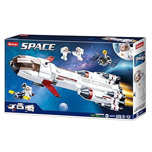 Sluban - Space-Saturn Expedition Rocket 468pcs, M38-B0925, Multi-Colour