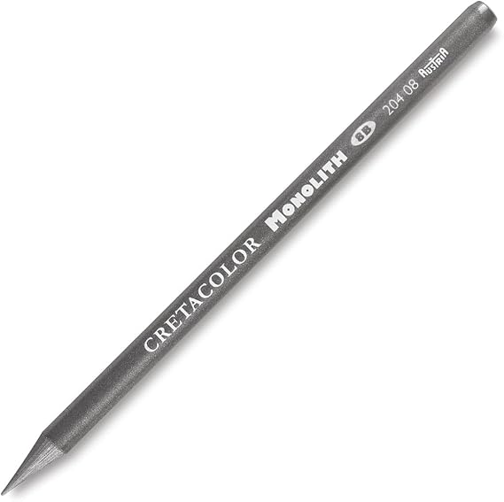 Cretacolor Monolith Woodless Graphite Pencil, 8B