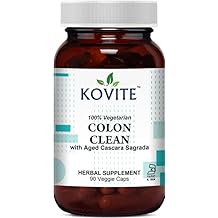 Colon Clean with Aged Cascara Sagrada - Kosher and Vegetarian - 90 Vegetable Capsules