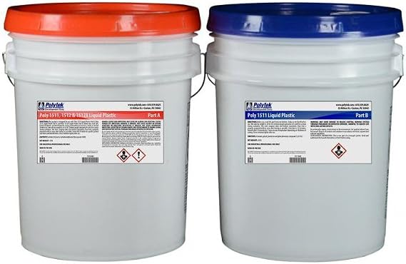 Polytek Poly 1511 Liquid Plastic (80lb Kit)