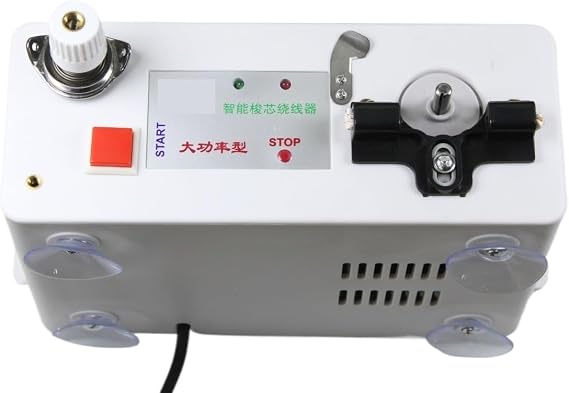 Coil Winding Machine, Embroidery Bobbin Winder Machine for 21mm Coils,High-Speed Automatic Winding and Bobbin Thread Dividing Machine,for Home