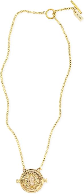 Harry Potter Hermione Granger Time-Turner Pendant Necklace Replica |Costume Jewelry For Cosplay, Display, and Everyday Wear
