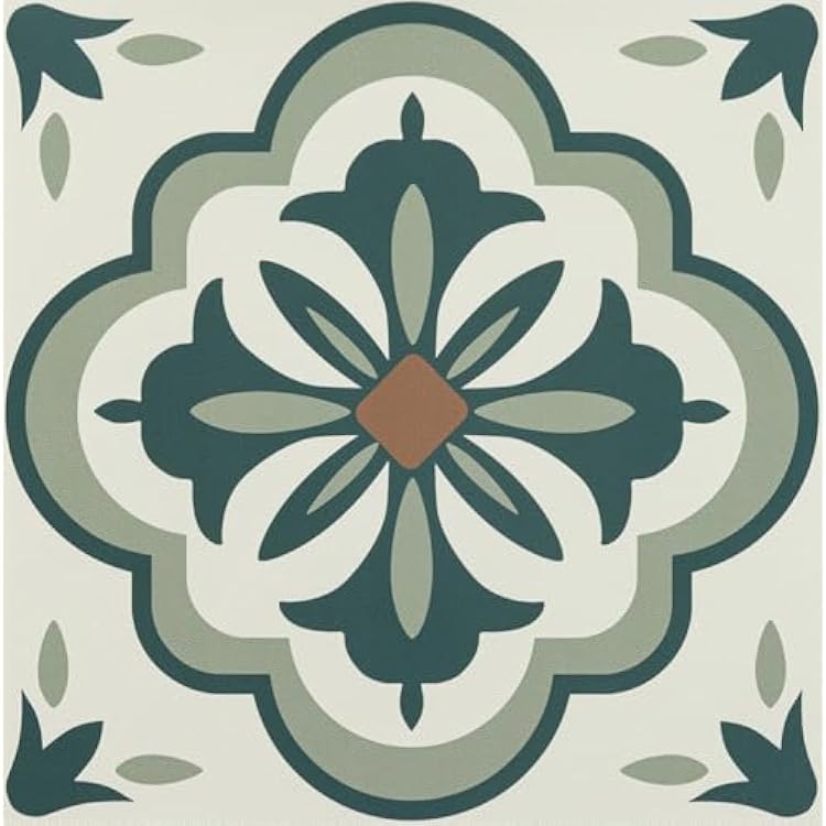 Alow 30PCS Peel and Stick Floor Tile, Peel and Stick Flooring Self Adhesive, Waterproof Vinyl Flooring Suitable for Bathroom, Kitchen11.8x11.8In