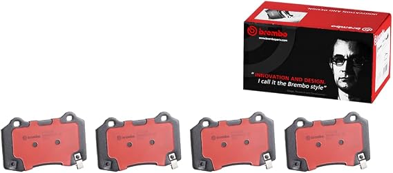 Brembo P11024N Premium Ceramic Rear Disc Brake Pad Set CADILLAC/CHEVROLET/CHRYSLER/DODGE/FPV/JEEP OE# 89047744