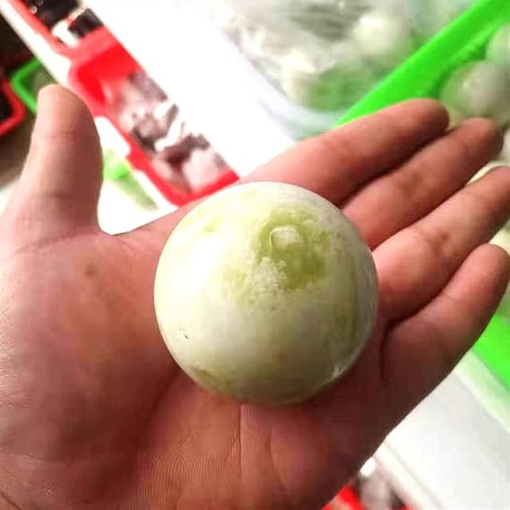 Health & Household Natural Jade Sphere Mineral Crystals gem Stones Living Room decoracion hogar moderno Good Spiritual Meditation sfera Cristallo (Size : 40-50mm)