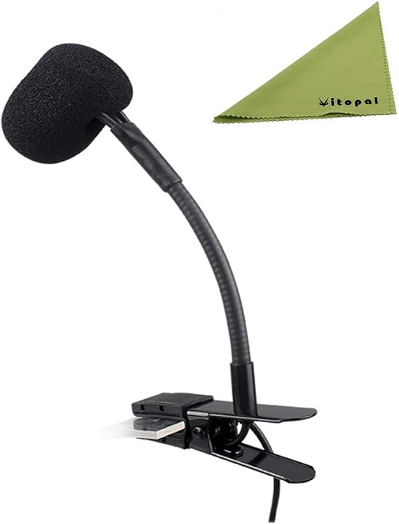 ACEMIC ST-30 Wired Saxophone Microphone, Musical Instrument, Cable Length 3m
