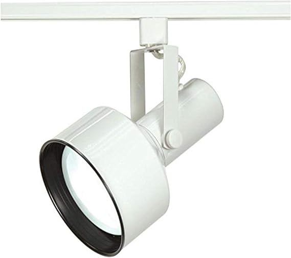 Nuvo Lighting TH281 Transitional One Light Track Head from Track Heads White Collection in White Finish, 11.00 inches