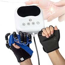GaRcan Household Hand Rehabilitation Robot Gloves,Physiotherapy Rehabilitation Robotics Rehab Device for Stroke People Finger Wrist Training with Mirror Mode and Single Finger TRAI