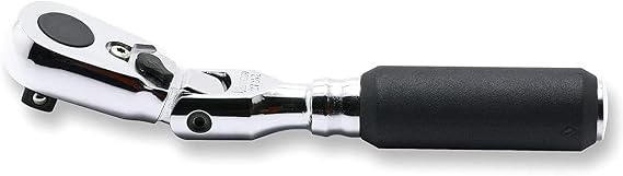 Ko-ken 2726Z 1/4" Sq.Dr. Ratchet Handle 72 teeth Flexible Head Length 114mm Z-series