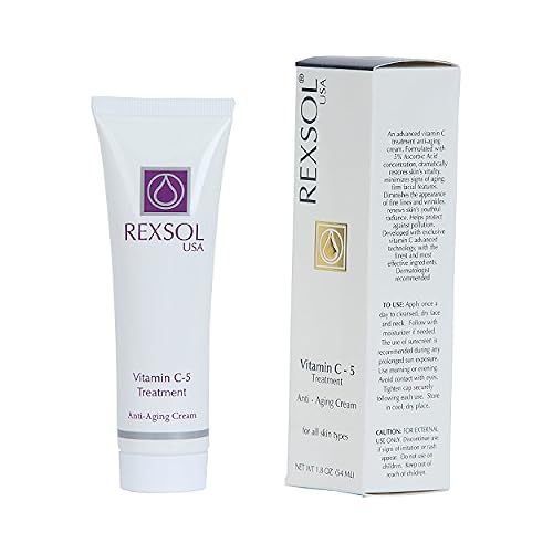 REXSOL 5% Vitamin C Treatment Anti-aging Cream. 54 ml  1.8 fl oz