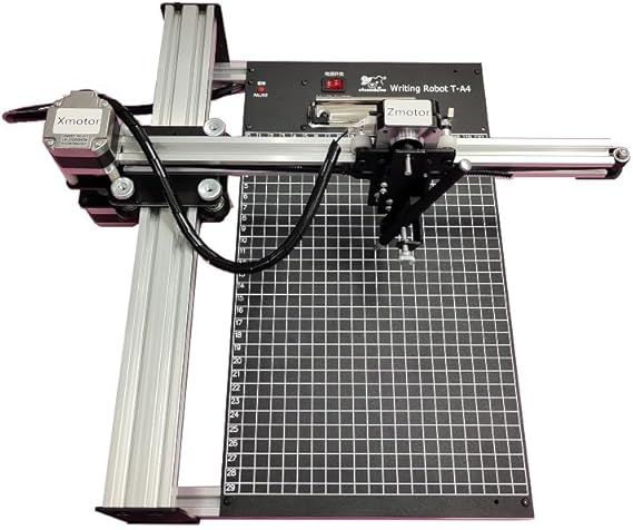 2.0 T-Structure Pen Plotter XY Plotter, iDraw 2.0 XY Plotter Handwriting Robot Machine, A4 Working Range with Plate, 2X Writing Speed