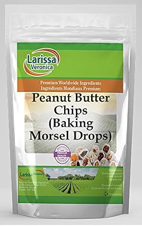 Peanut Butter Chips (Baking Morsel Drops) (16 oz, ZIN: 524680)