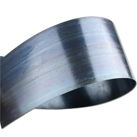 1PC 65MN Spring Steel Strip Thickness 0.1-2mm Spring Steel Plate, Quenched Manganese Steel Belt, Spring Steel Sheet(0.15x125x500mm)