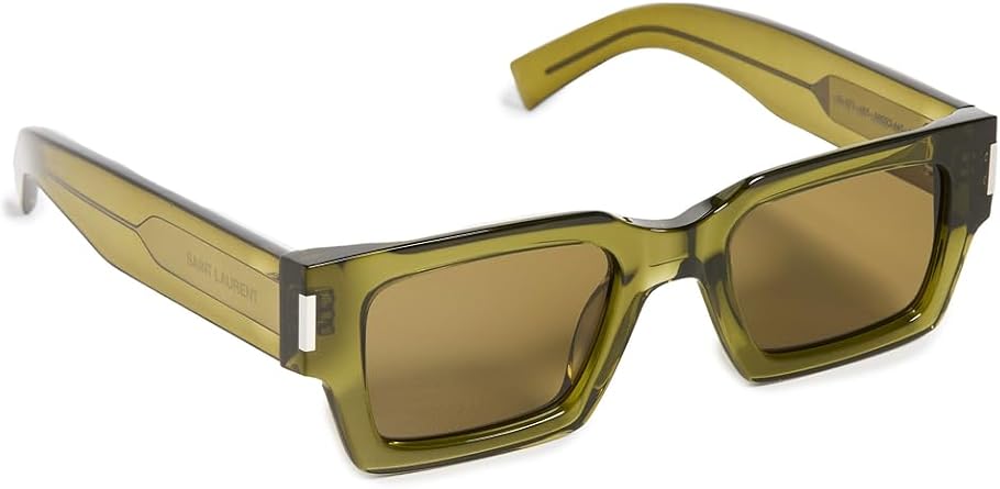 Saint Laurent 572 Sharp Square Sunglasses