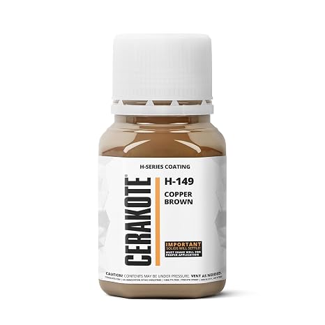 CERAKOTE H-Series Ceramic Coating, Copper Brown, 4 oz, H-149T