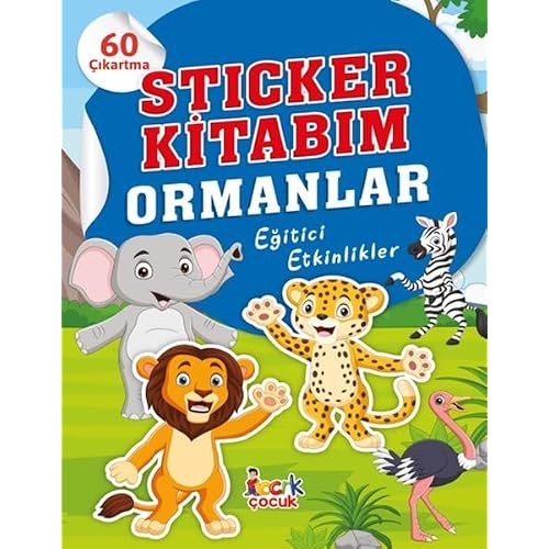 Sticker Kitabım Ormanlar Kağıt Kapak – 30 Aralık 2023