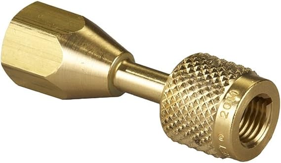 Yellow Jacket Quick Coupler, 8 1/2 in L, Bronze 19110-1 Each