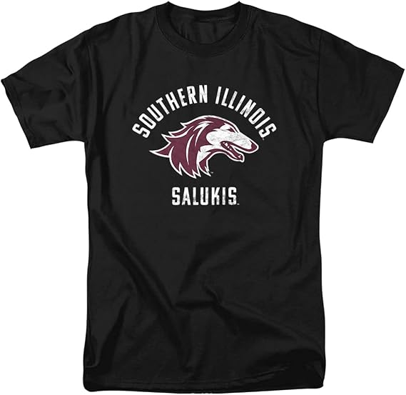 Southern Illinois University Official SIL Salukis Logo Unisex Adult T Shirt