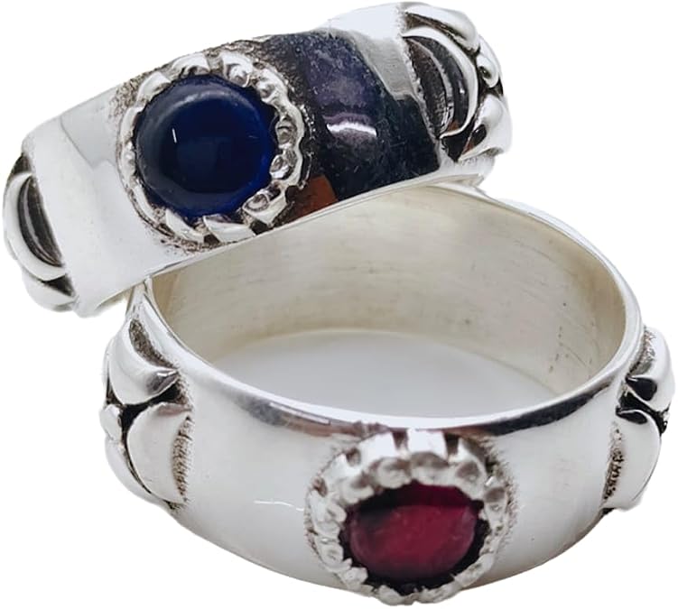 Anime Moving Castle Sterling Silver Ring Cosplay Jewelry for Couples Birthday gift for Him/Her Award Winning Anime Movie Cosplay by Forever Gems & Jewels