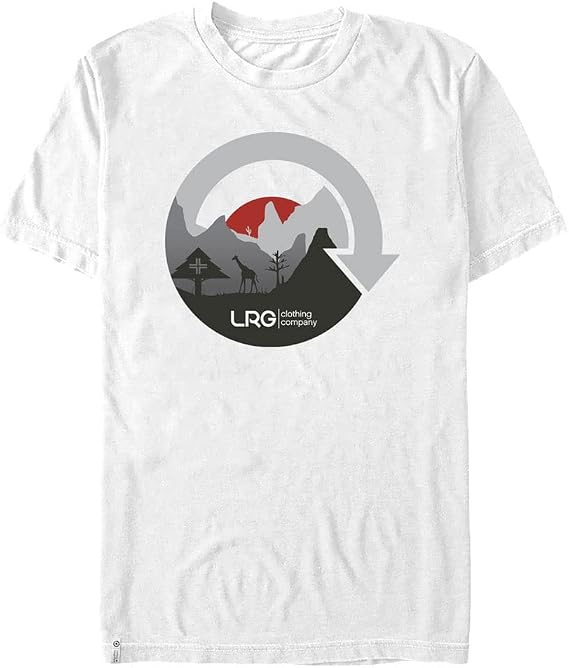 LRG Mens Lrg - Lifted Research Group Valley Cycle Young Men's Short Sleeve Tee Shirt
