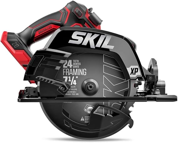 SKIL PWR CORE 20 Brushless 20V 7-1/4" Circular Saw, Tool Only-CR5440B-00