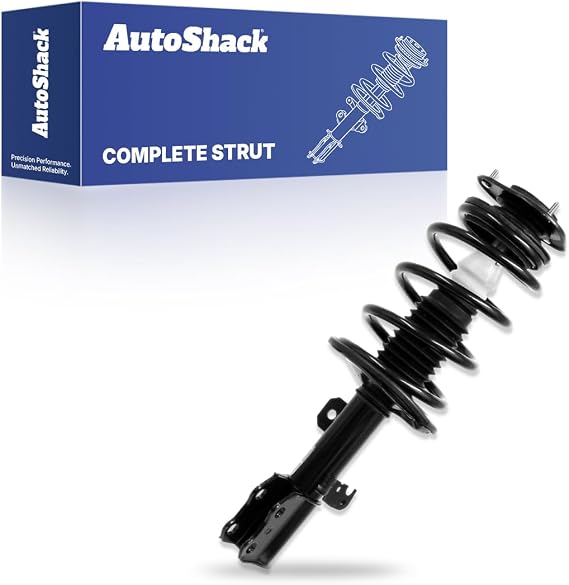 AutoShack Front Complete Strut Assembly with Coil Spring, 1pc