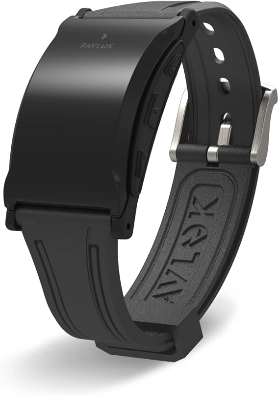 Pavlok 3 Sports (Black) App-Controlled Silent Alarm & Habit Trainer Wearable Chime/Vibration/Adjustable Zap Includes Plus (Lifetime Access) Steps & Sleep Tracking