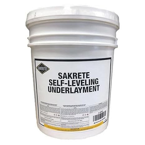 120035 Sakrete Self-Leveling Underlayment, Pail, 50 lb.
