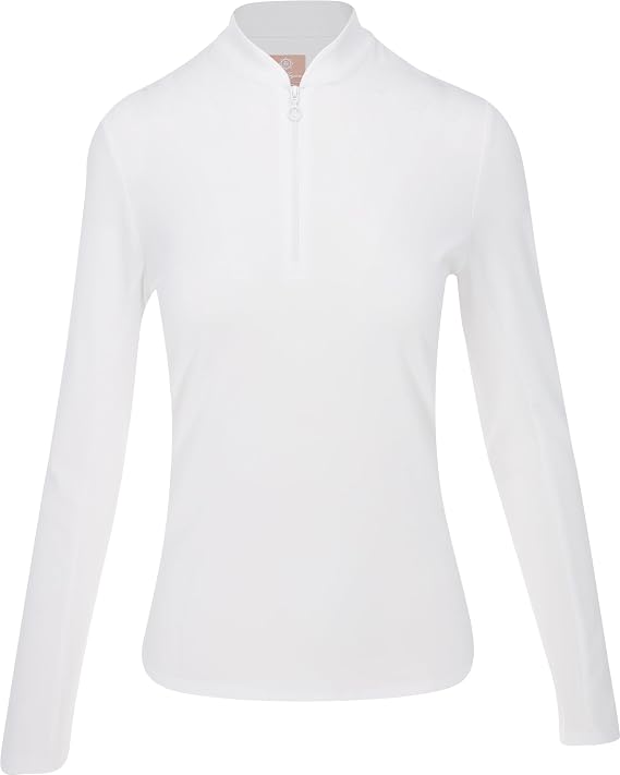 Ben Hogan Women's Sun Protection Long Sleeve 1/4 Zip Shirt