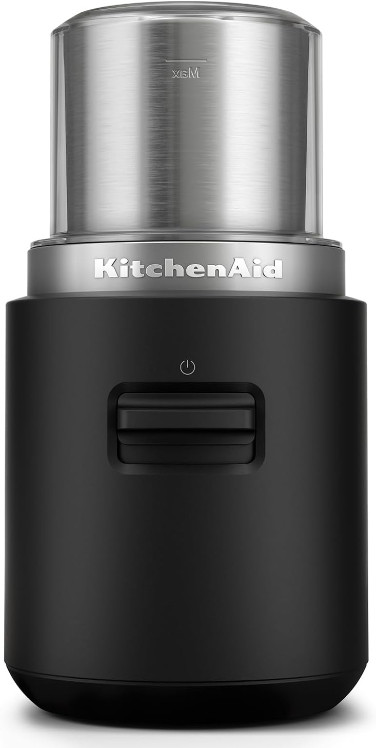 KitchenAid Go 5KBGR100BM Wireless Coffee Grinder Black Without Battery