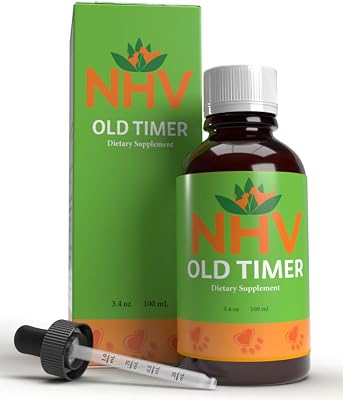 NHV Old Timer - Natural Liquid Support for Joint Mobility in Dogs and Cats