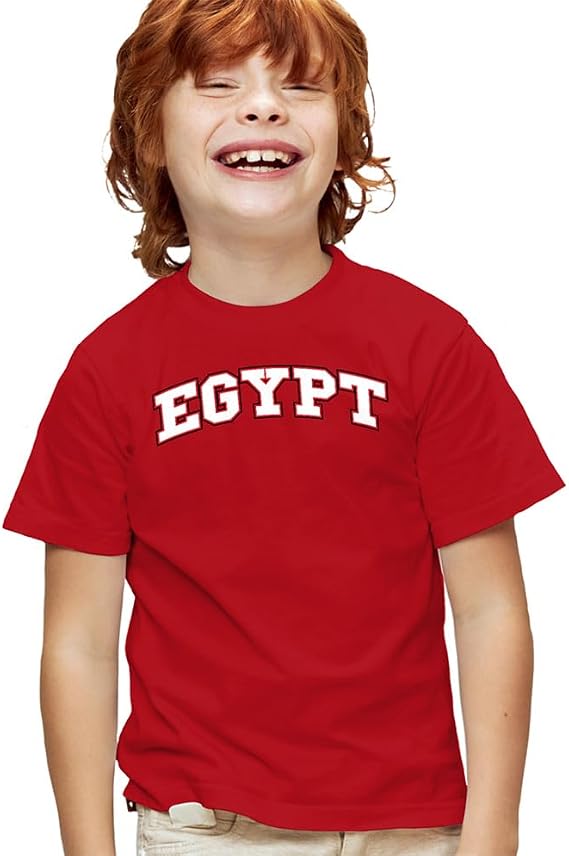Country Pride Varsity Arch Futbol Soccer Fan Team Color Kids T Shirt for Toddler/Youth Boys and Girls Collection
