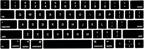 Replacement Individual Key Cap Set US Keyboard Replacement Keycaps Keys QWERTY Compatible for MacBook Pro Retina 13"/15" A1706 A1707 2016 2017