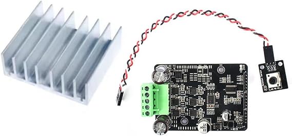 DC 6-80V BLDC Three Phase DC Brushless Motor Controller PWM High Power 1600W Motor Driver Board Motor Regulator No Hall
