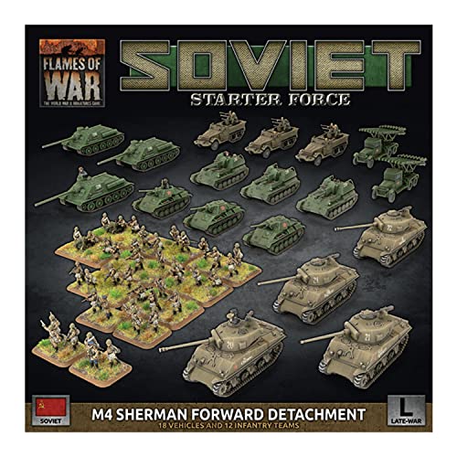 Flames of War - M4 Sherman Forward Detachment SUAB16