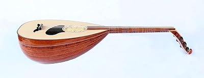 Turkish Professional Rose Louta Lavta Oud String Instrument For Sale HSL-150