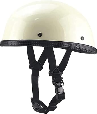 Motorcycle Half Helmet - DOT Approved Adult Men Women Retro Open Face Bike-Helmets, BicycleSkateboard Helmet for Adults, Bike, Skate, Scooter, Longboard Half Shell Helmet